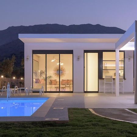 Pelagias Villa Lefka With Heated Pool Mathés Kültér fotó
