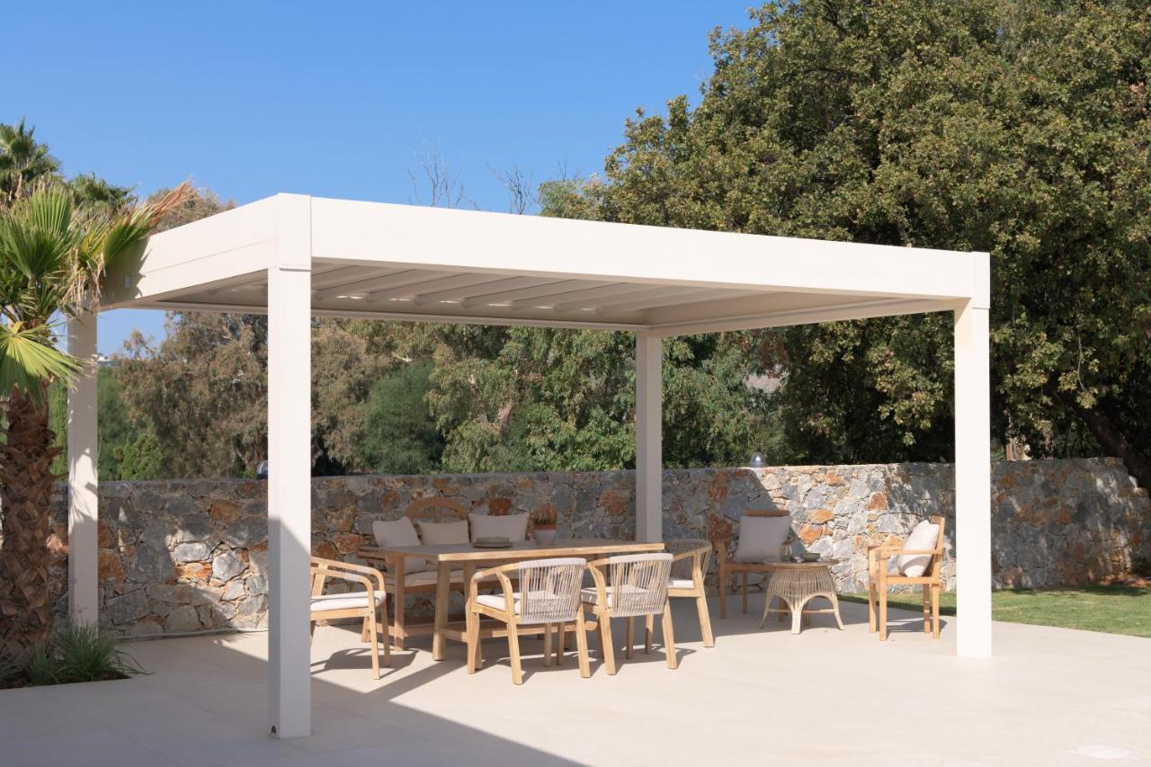 Pelagias Villa Lefka With Heated Pool Mathés Kültér fotó