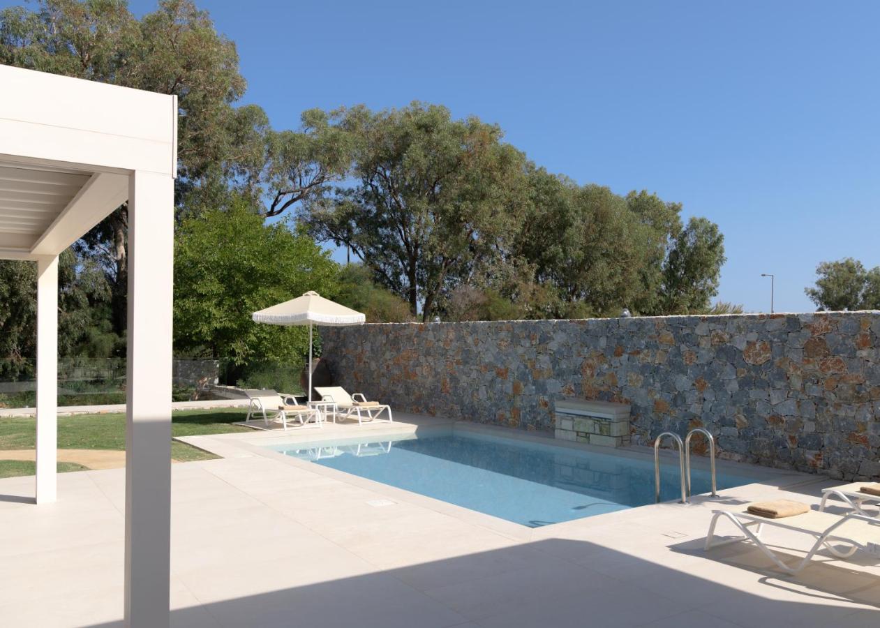 Pelagias Villa Lefka With Heated Pool Mathés Kültér fotó