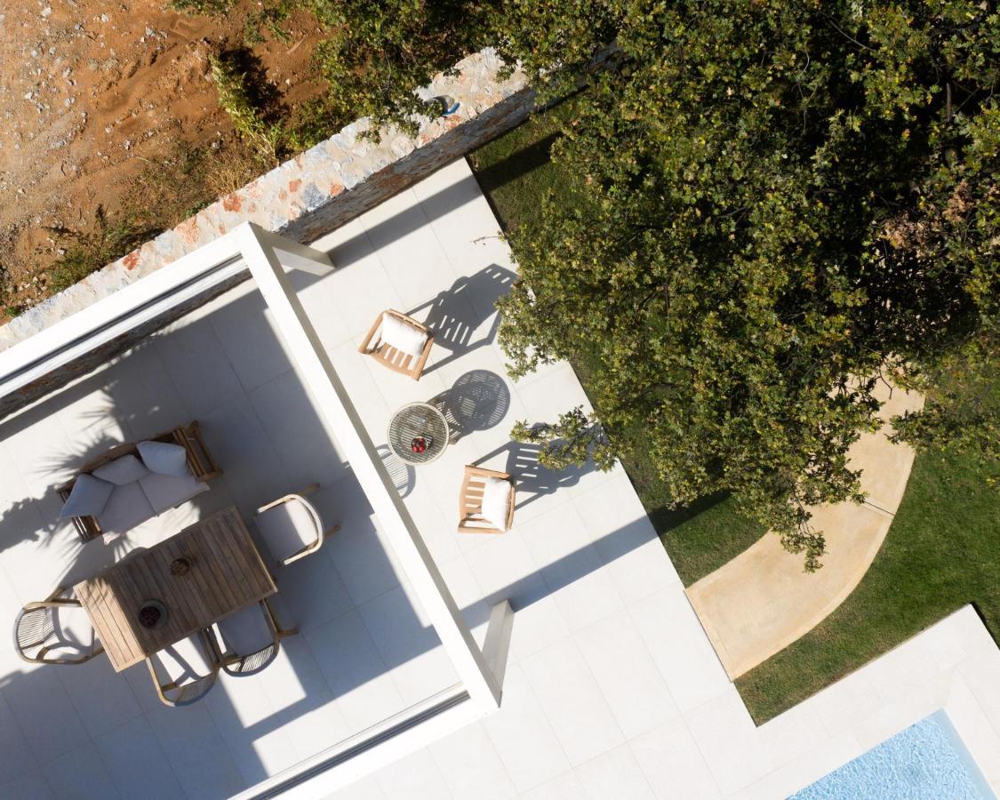Pelagias Villa Lefka With Heated Pool Mathés Kültér fotó