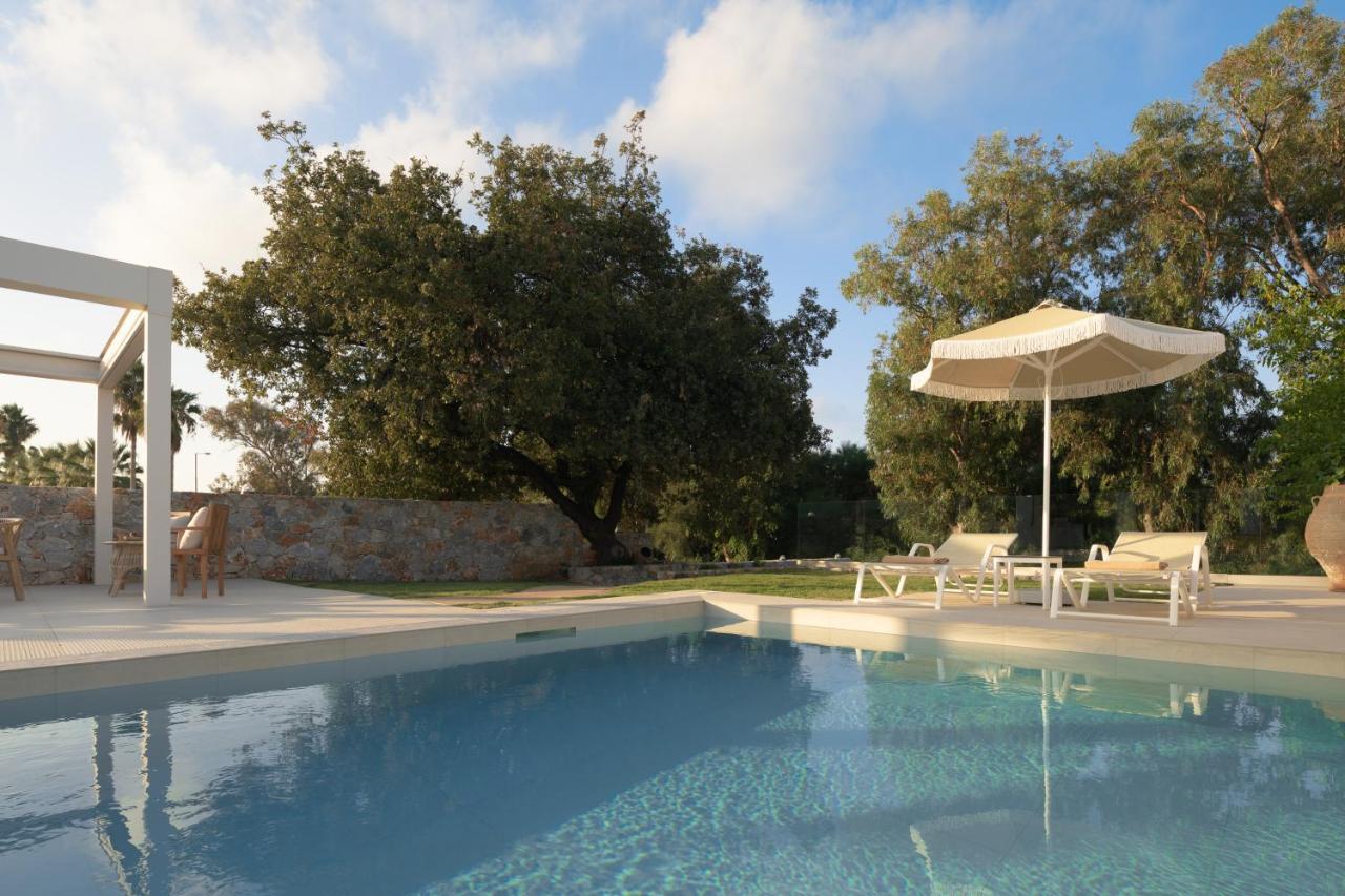 Pelagias Villa Lefka With Heated Pool Mathés Kültér fotó