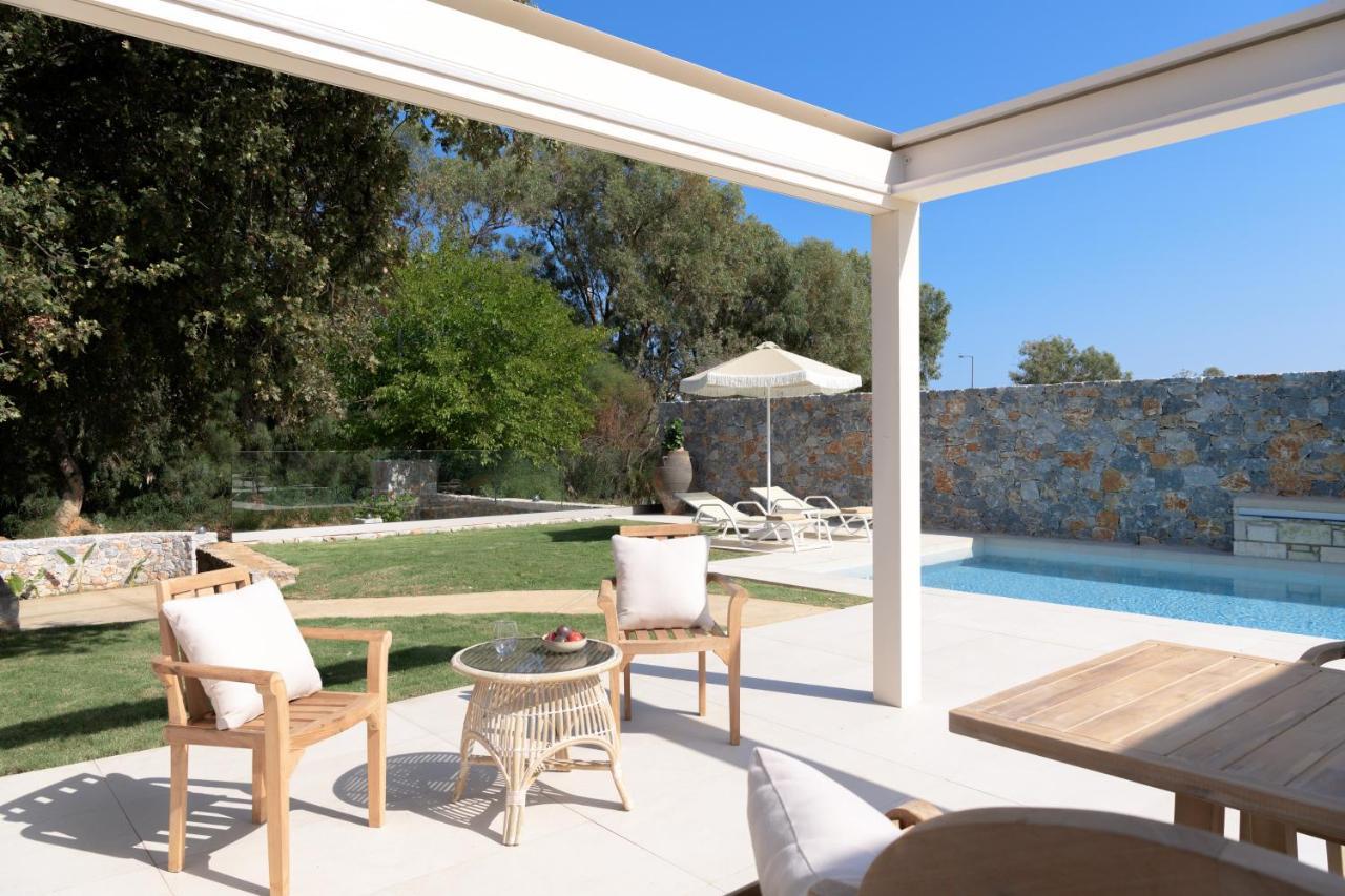 Pelagias Villa Lefka With Heated Pool Mathés Kültér fotó