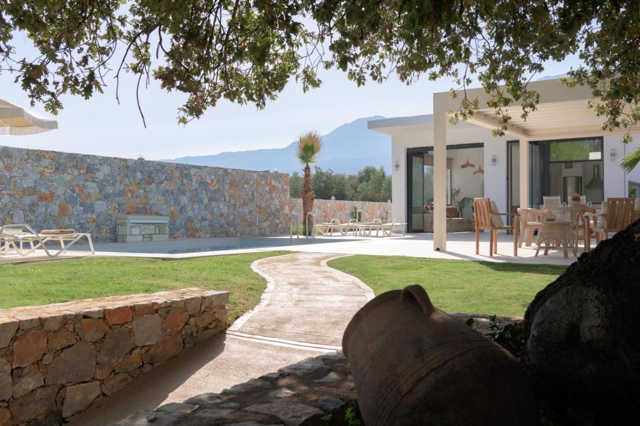 Pelagias Villa Lefka With Heated Pool Mathés Kültér fotó