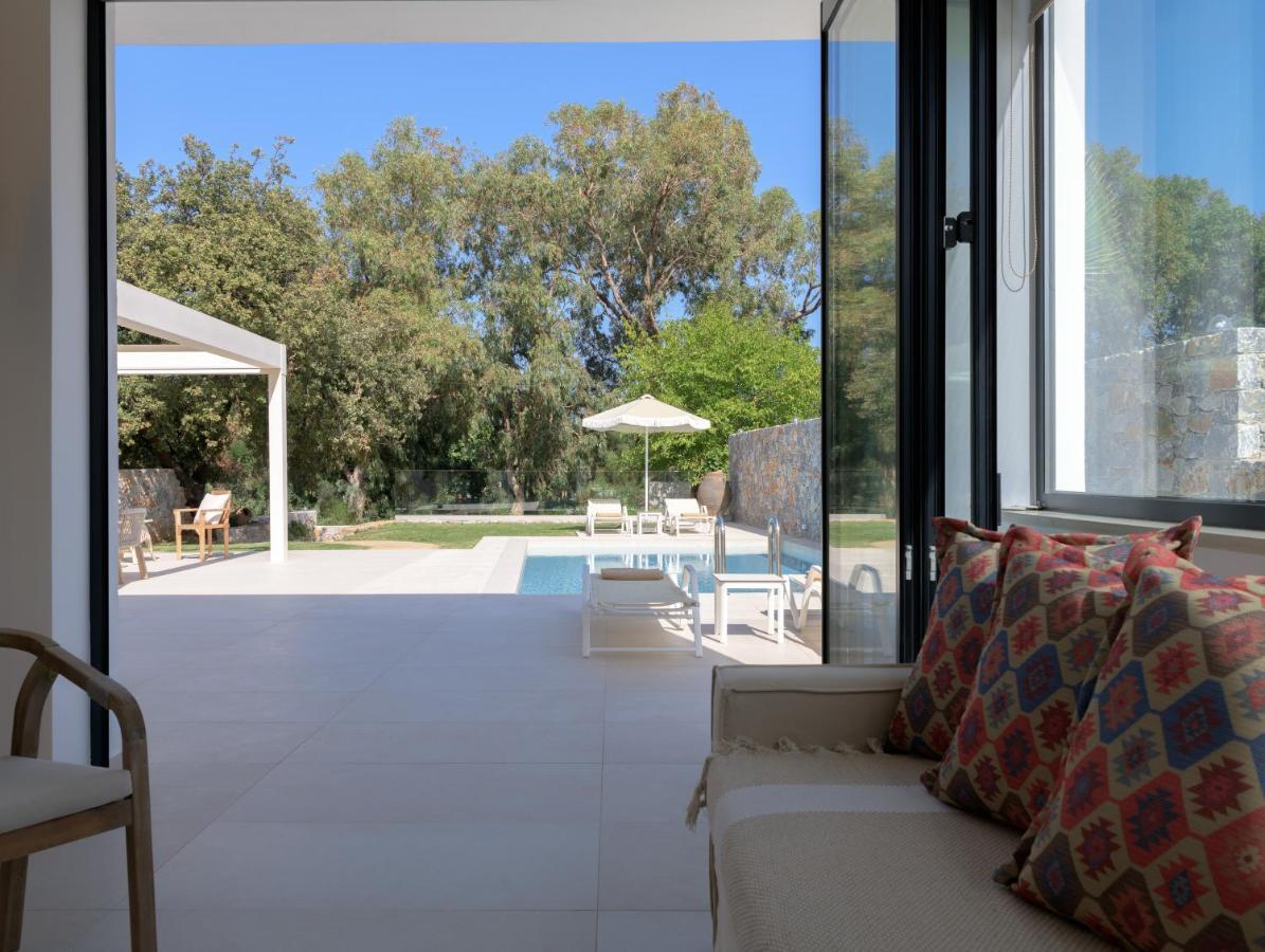 Pelagias Villa Lefka With Heated Pool Mathés Kültér fotó