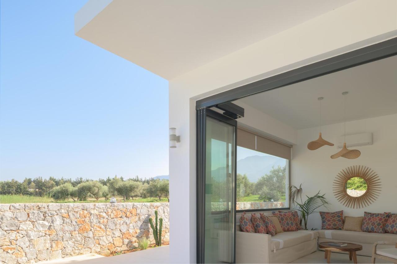 Pelagias Villa Lefka With Heated Pool Mathés Kültér fotó