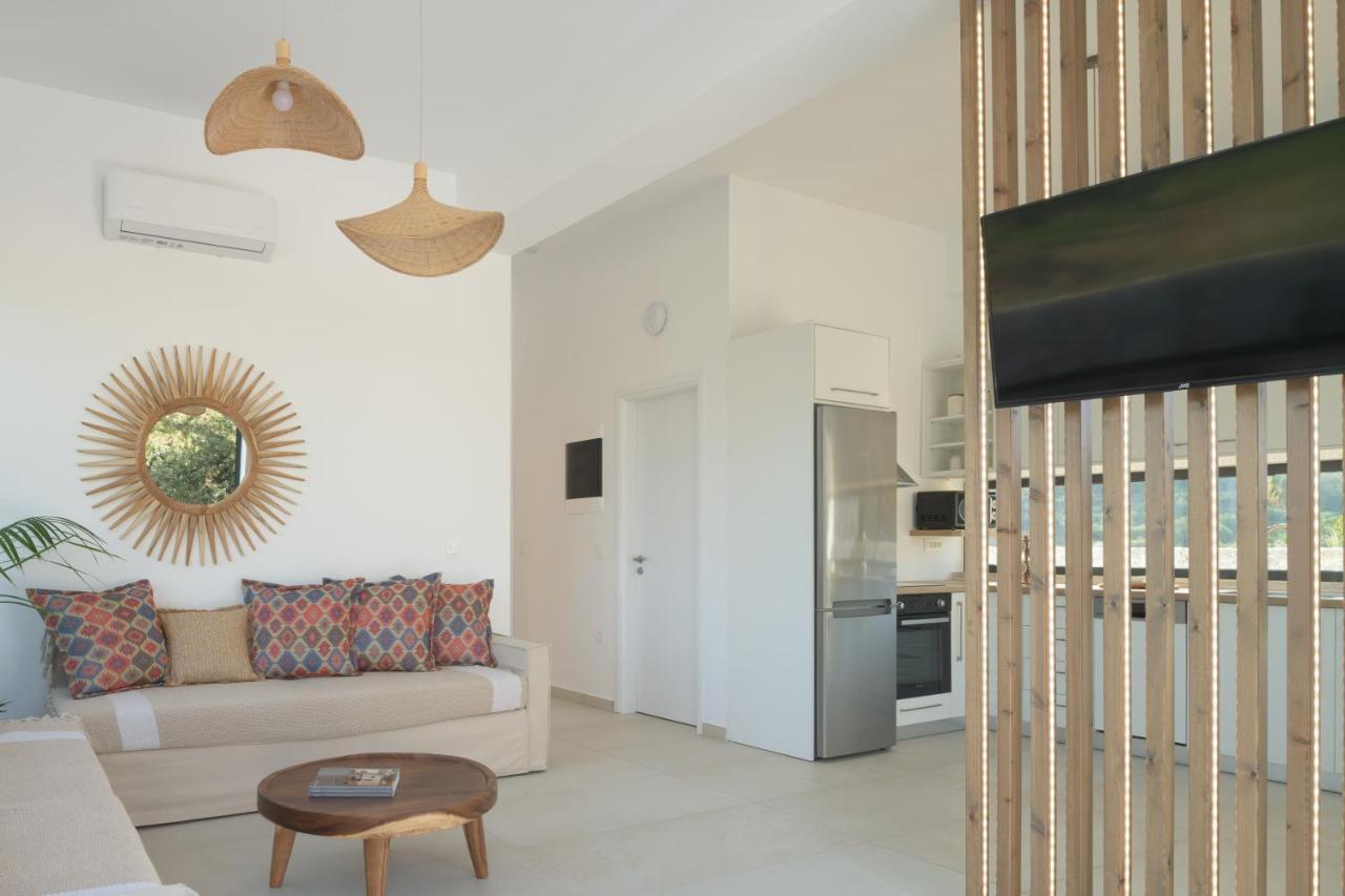 Pelagias Villa Lefka With Heated Pool Mathés Kültér fotó